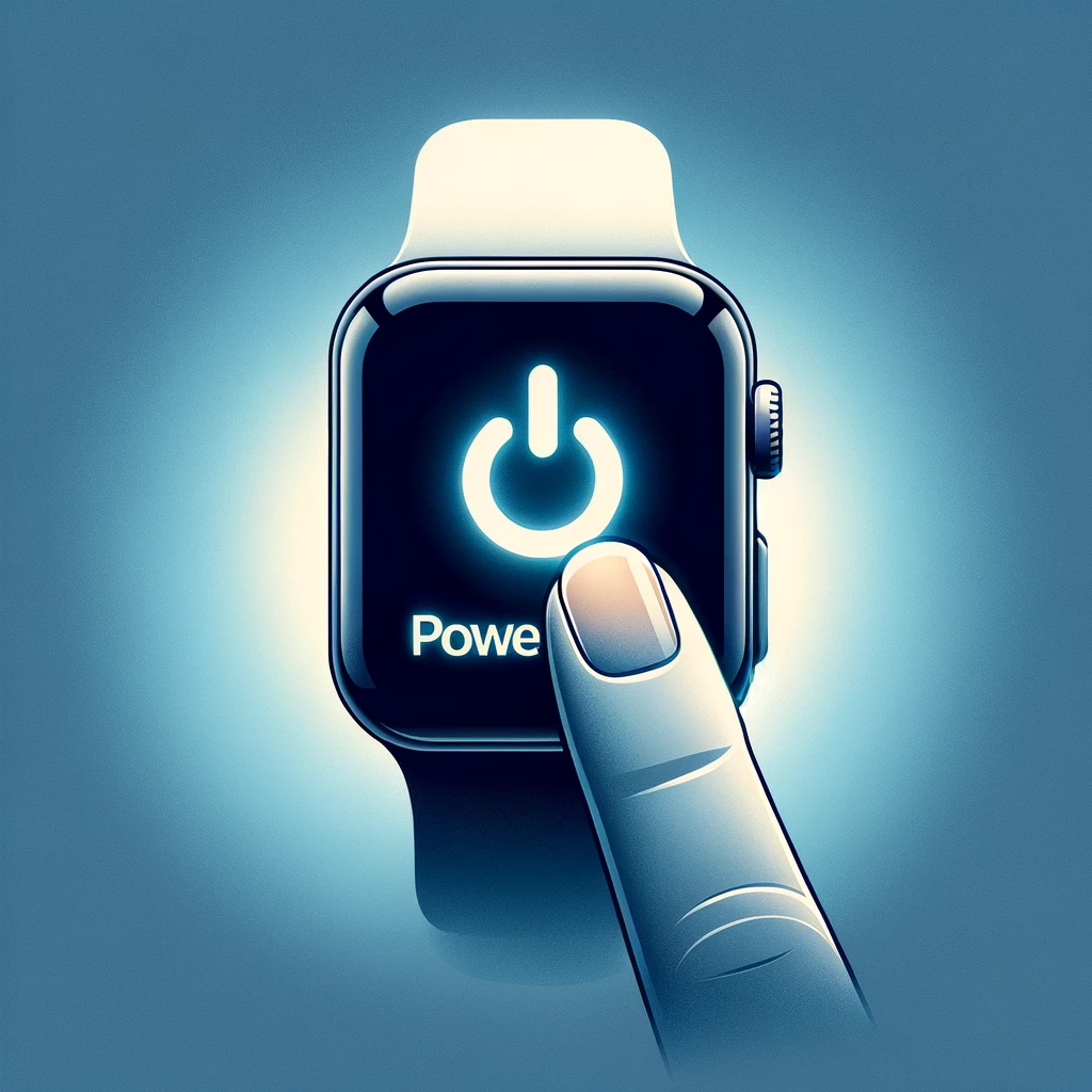 how to restart apple watch