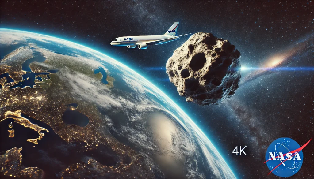 "Asteroid, as Big as a Large Passenger Plane, Approaching Earth! NASA Issues Alert"